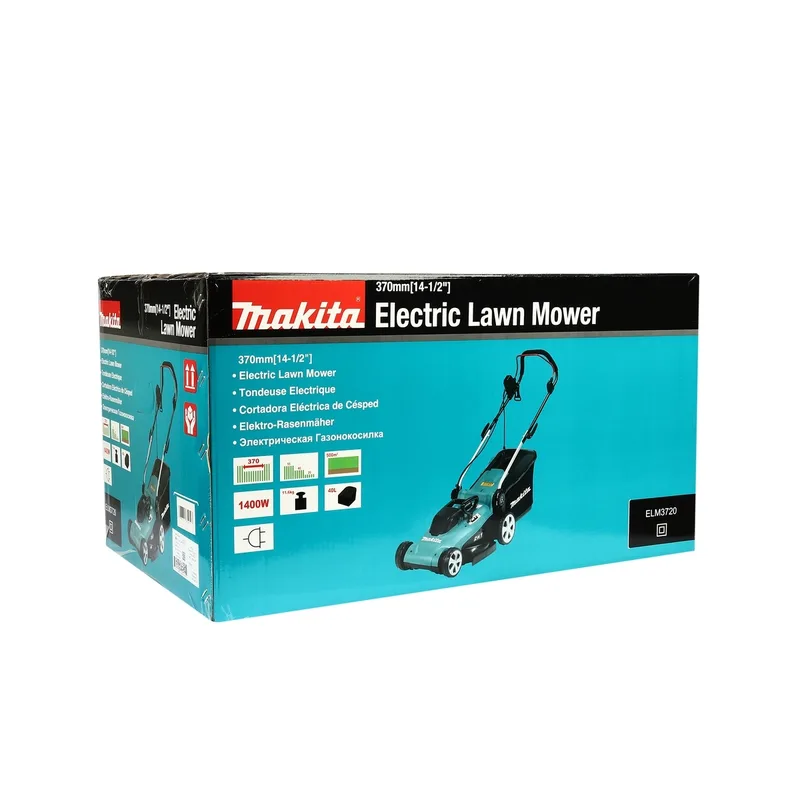 MAKITA รถเข็นตัดหญ้าไฟฟ้า 1400W+สายไฟ รุ่น ELM3720 - Image 6