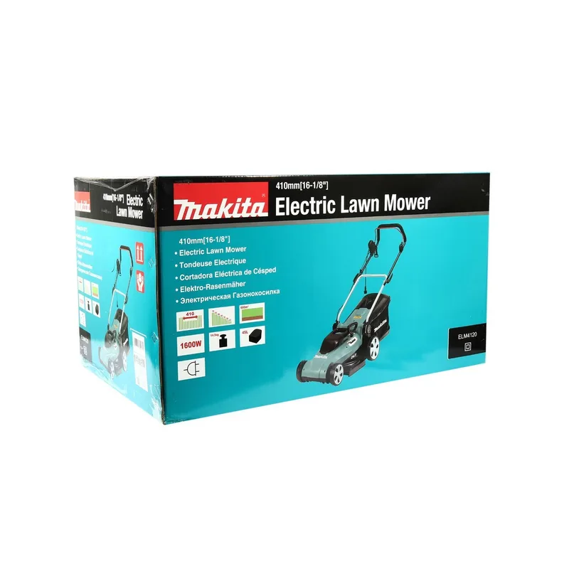 MAKITA รถเข็นตัดหญ้าไฟฟ้า1600W+สายไฟ รุ่น ELM4120 - Image 7