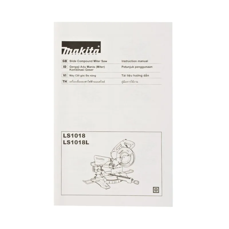 MAKITA แท่นตัดสไลท์องศา10"(เลเซอร์)+ใบ รุ่น LS-1018L - Image 8