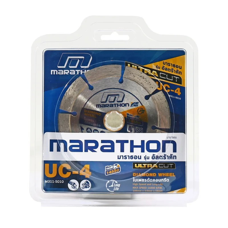 MARATHON UC-4 ใบเพชรตัดคอนกรีต 4" 105X2.0X20MM - Image 4