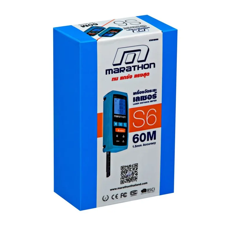 MARATHON S6 เครื่องวัดระยะทางเลเซอร์ 60 เมตร - Image 9