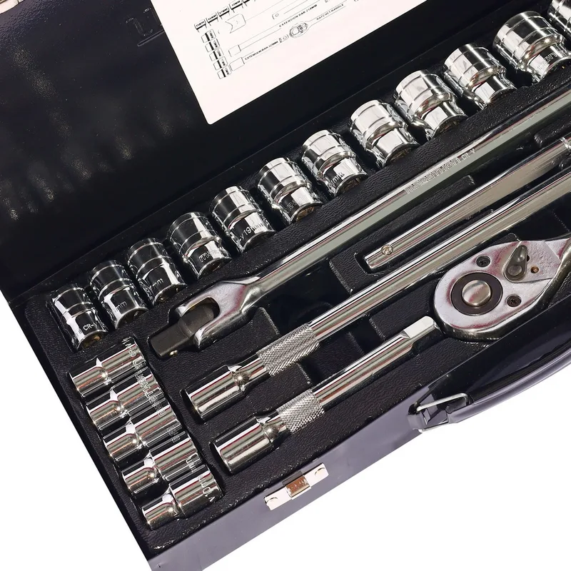 MARATHON ชุดลูกบ๊อกซ์ 6เหลี่ยม 1/2”(24PCS/SET) - Image 2