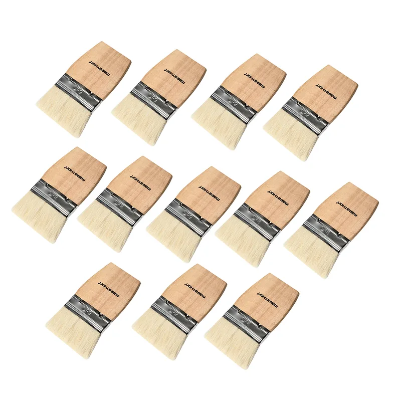 MARATHON แปรงทาสีขนกระต่าย 8ซม.(12PCS/BOX)