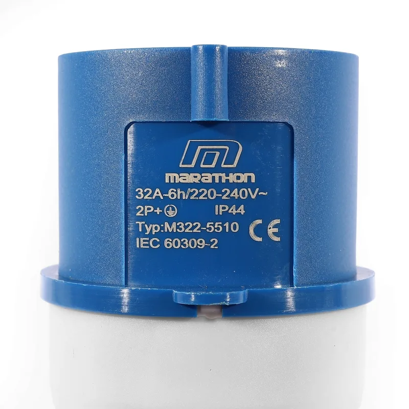 MARATHON IP44 ปลั๊กตัวผู้ 32A 2P+E 220V - Image 4