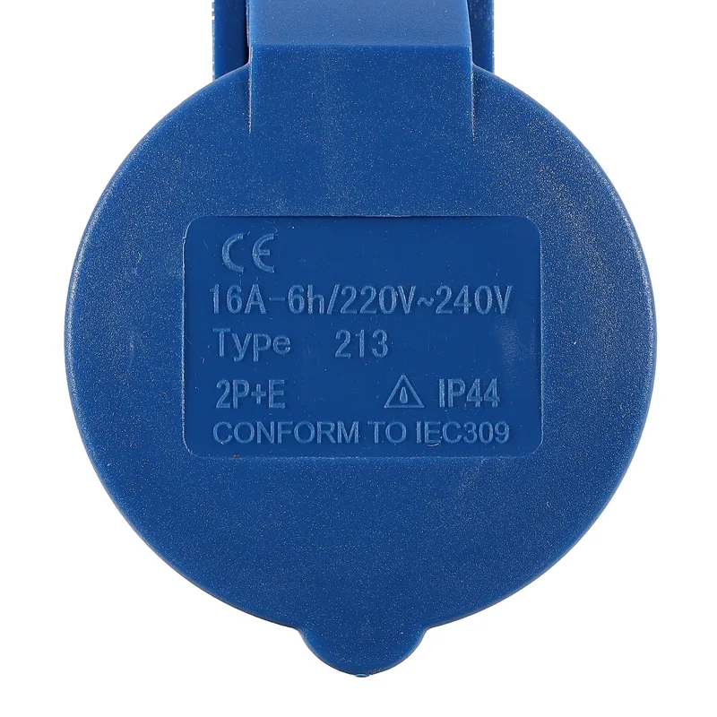 MARATHON IP44 เพาเวอร์ปลั๊ก 2 ทาง 16A 2P+E 220V - Image 4
