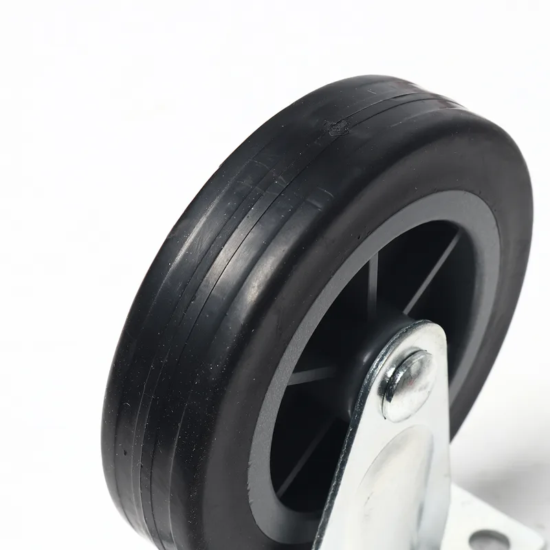 MARATHON อะไหล่ PB150A ล้อ PP+TPR แป้นตาย 4" - Image 2