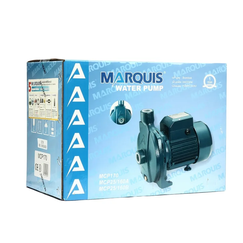 MARQUIS ปั๊มหอยโข่ง 1.5 HP ท่อ 1" รุ่น MCP170 - Image 6