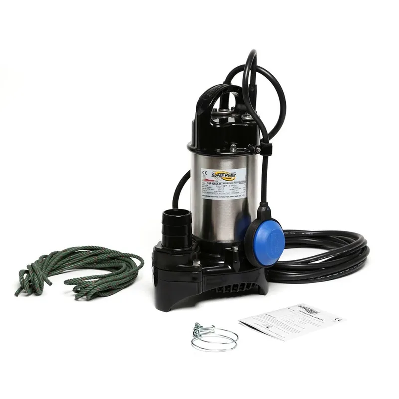 MITSUBISHI SSP-405SA(.15)ปั๊มแช่สแตนเลสแบบลูกลอย 2" - Image 5