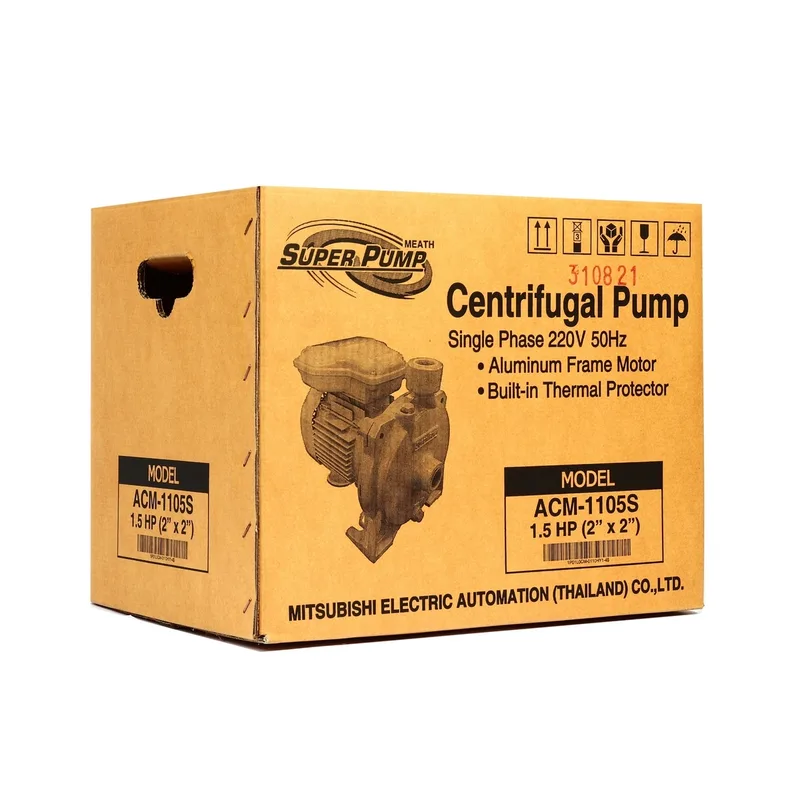 MITSUBISHI ACM-1105-S ปั๊มหอยโข่ง 1.5HP 1เฟส - Image 7