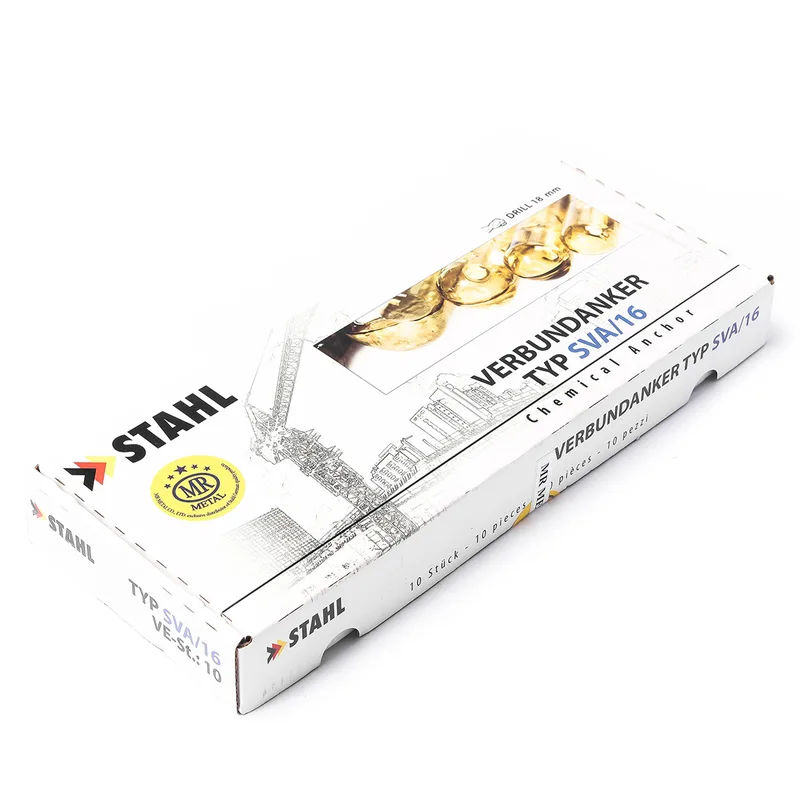 MR METAL พุกเคมีแบบปั่น M16 (10 อัน/กล่อง) รุ่น SVA-VE-16 - Image 4