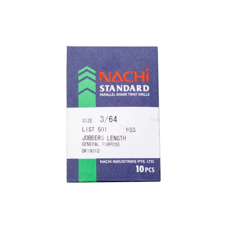 NACHI ดอกสว่านเจาะเหล็ก สีดำ ขนาด 1/2" รุ่น L501 - Image 4