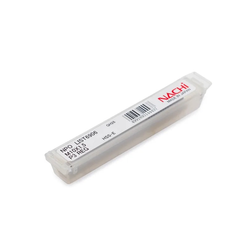 NACHI ดอกต๊าปร่องตรงสีเงิน ขนาด M6.0X0.75 รุ่น L6906 - Image 5