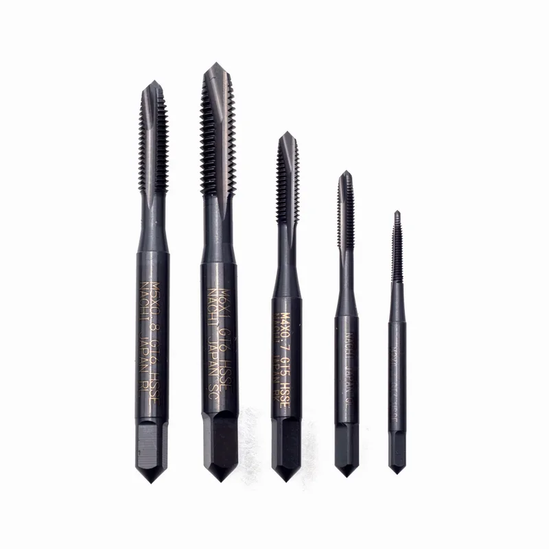 NACHI ดอกต๊าปร่องตรง สีดำ ขนาด M6.0X1.0 รุ่น L6912 - Image 4