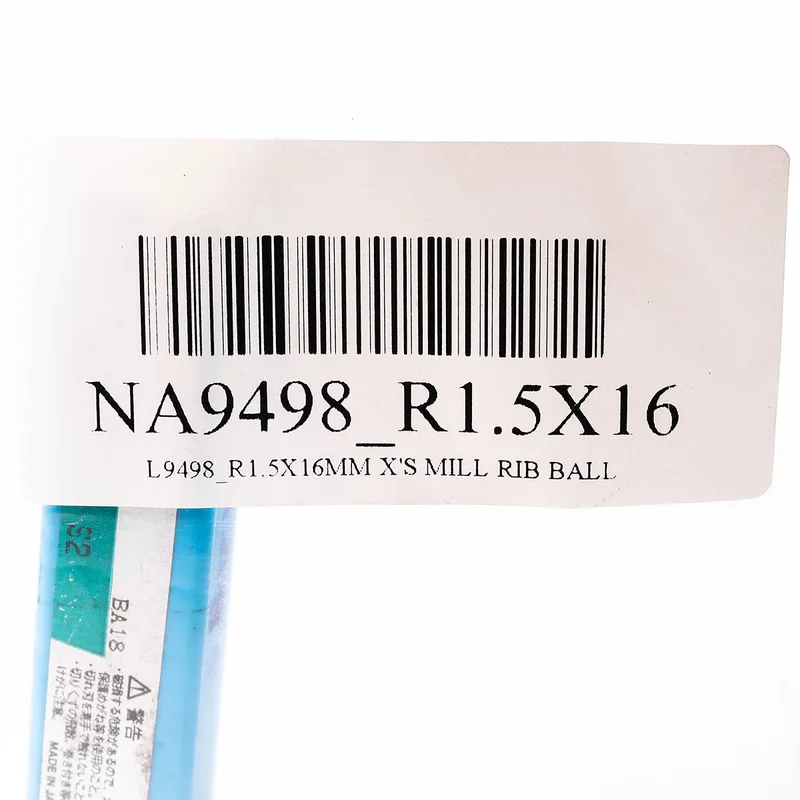 NACHI X'S MILL RIB BALL ขนาด R1.5X16 MM รุ่น L9498 - Image 4