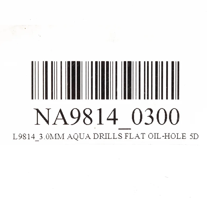 NACHI AQUA DRILLS FLAT OIL-HOLE 5D ขนาด 3.0 MM รุ่น L9814 - Image 5