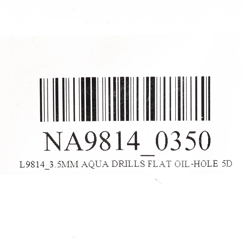 NACHI AQUA DRILLS FLAT OIL-HOLE 5D ขนาด 3.5 MM รุ่น L9814 - Image 5