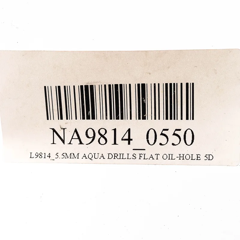 NACHI AQUA DRILLS FLAT OIL-HOLE 5D ขนาด 5.5 MM รุ่น L9814 - Image 5
