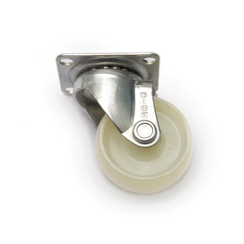 NANSIN STC 65 NM(W)ล้อไนล่อนแป้นหมุน 65 มม. (2.5") - Image 3