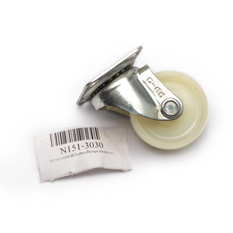 NANSIN STC 65 NM(W)ล้อไนล่อนแป้นหมุน 65 มม. (2.5") - Image 4