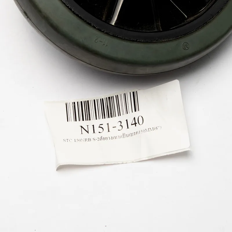 NANSIN STC 150NRB S-2ล้อยางเทาแป้นเบรค 150 มม. (6") - Image 3