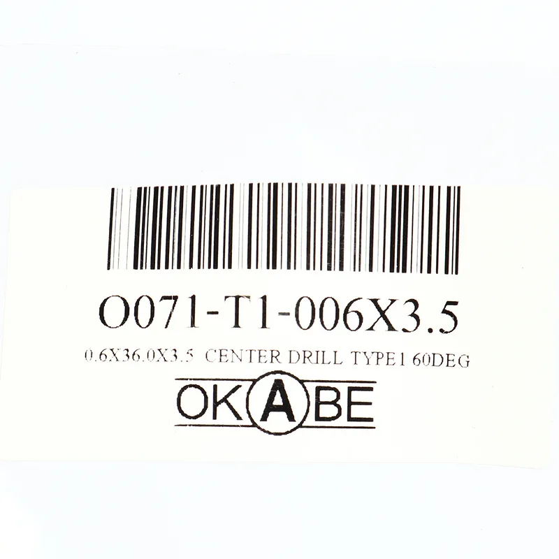 OKABE ดอกเจาะนำศูนย์ 90 องศา Type 1 ขนาด 0.6X36.0X3.5 - Image 4