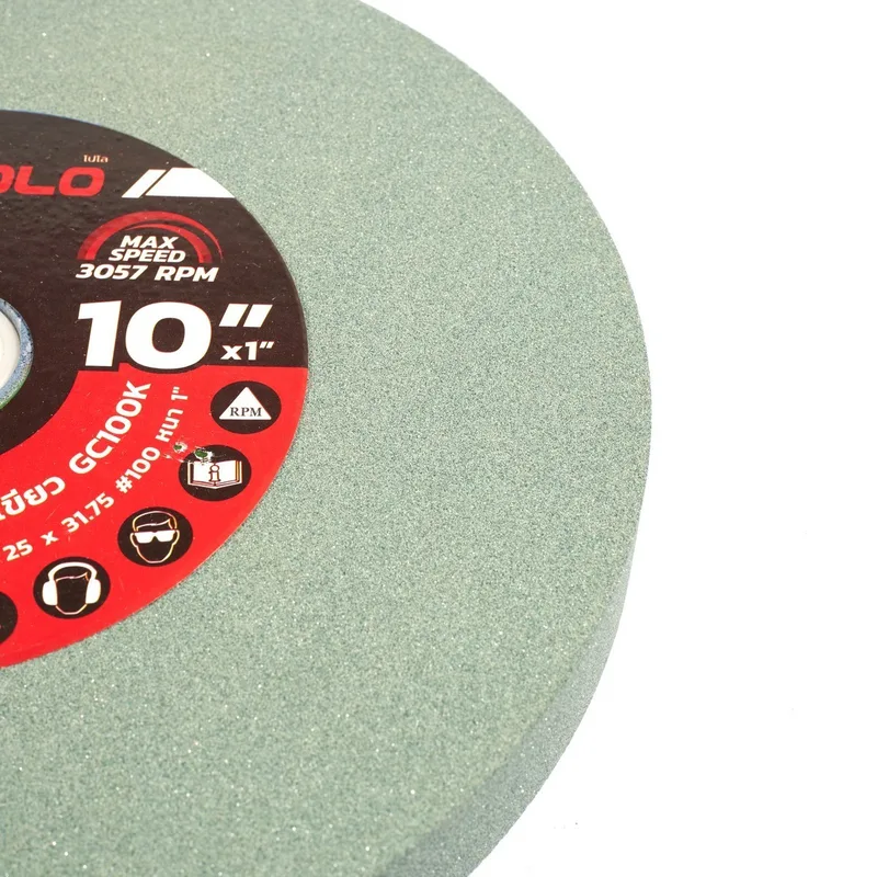 POLO หินไฟ (สีเขียว) 10" หนา 1" #100 - Image 3
