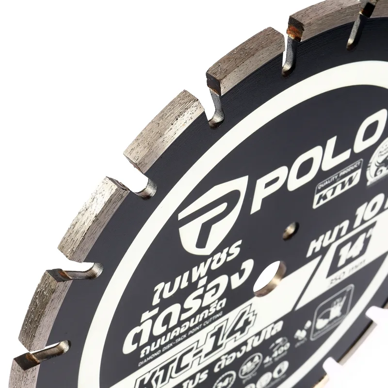 POLO ใบเพชรตัดถนน 14"X10MM (ใบตัดจ๊อย) รุ่น KTC-14 - Image 3
