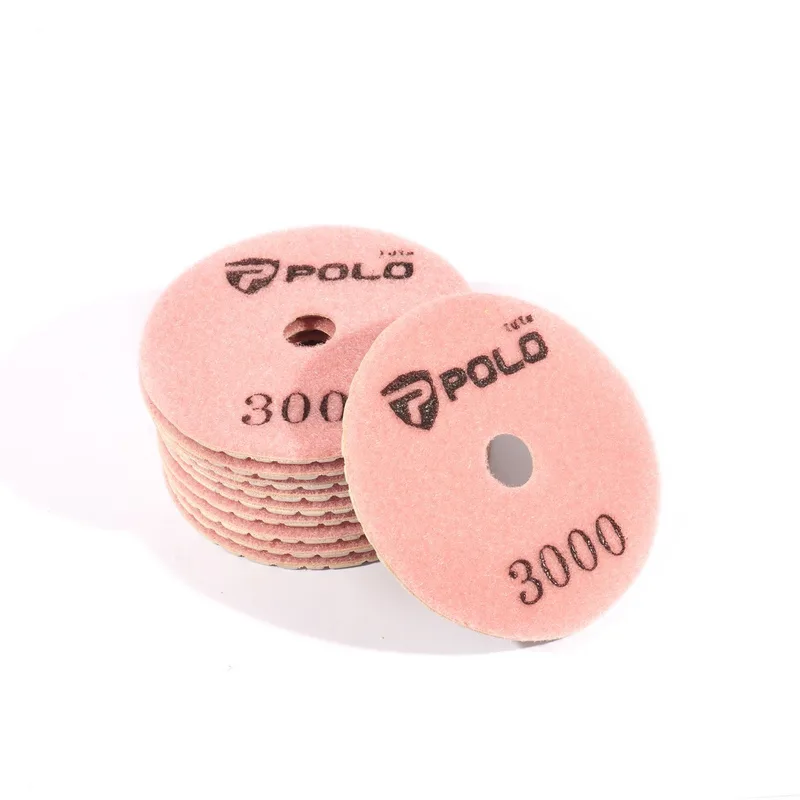 POLO ใบเพชรอ่อนตัว 4 นิ้ว #3000 ขัดแห้ง - Image 5