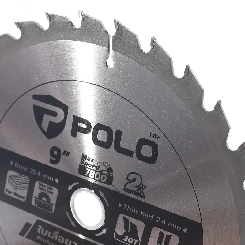 POLO ใบเลื่อยวงเดือน 9" (230 MM) X 30T - Image 4