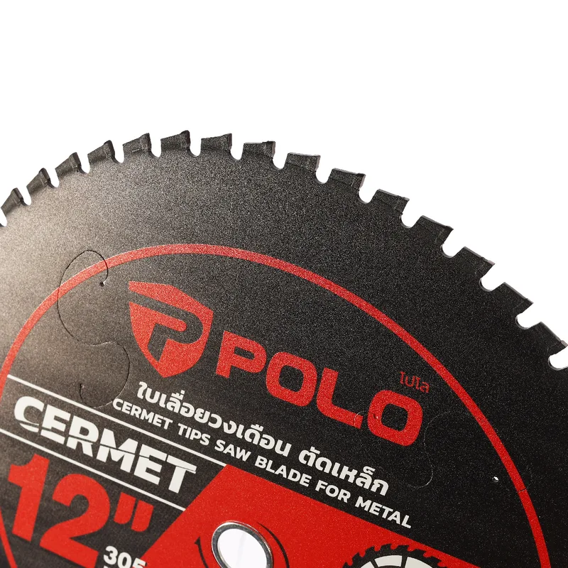POLO ใบเลื่อยวงเดือนตัดเหล็ก 12"X60T รุ่น CERMET-12 - Image 5