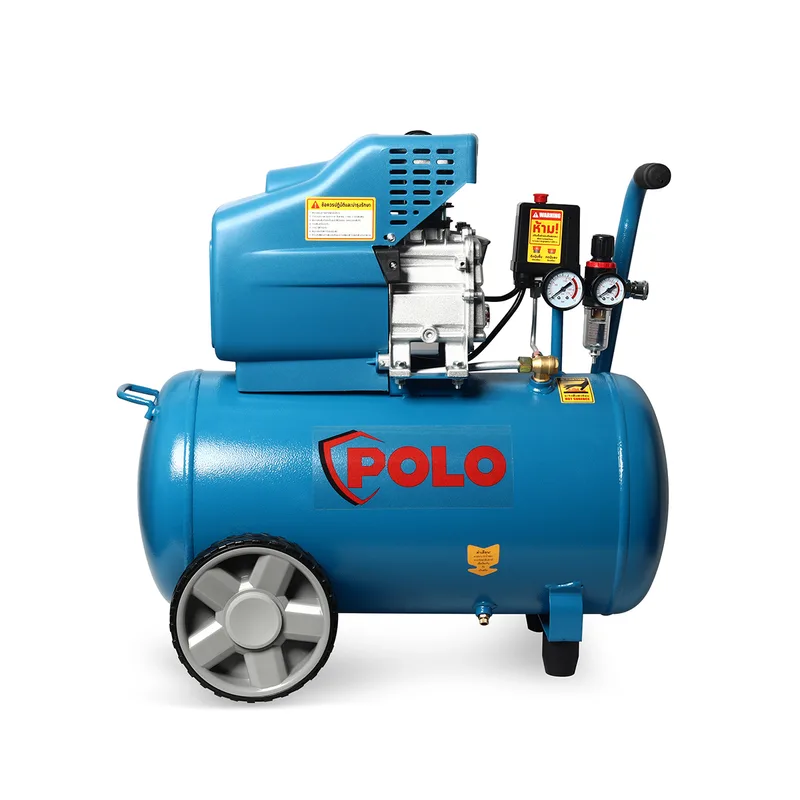 POLO ปั๊มลมขับตรง 3HP ถัง 50L รุ่น BM2050BLUE - Image 2