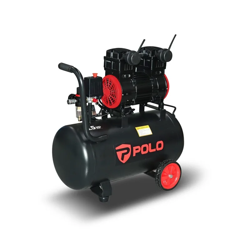 POLO ปั๊มลมออยล์ฟรี 1.5HP(4P) 50L รุ่น D11001-50 - Image 2