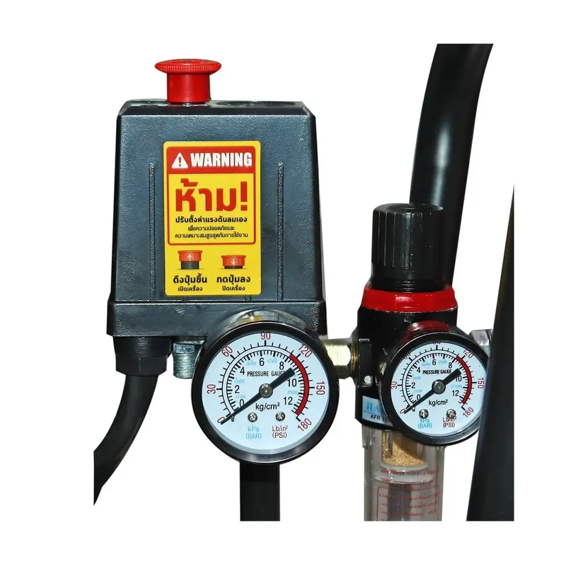 POLO ปั๊มลมออยล์ฟรี 1.5HP(4P) 50L รุ่น D11001-50 - Image 4