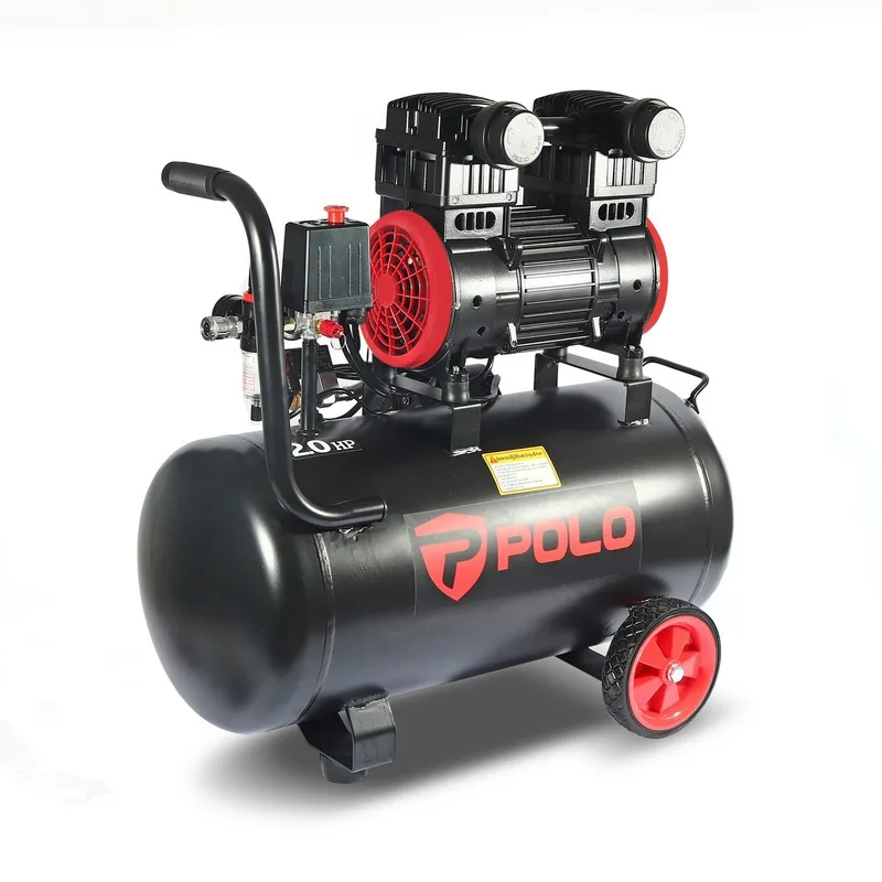 POLO ปั๊มลมออยล์ฟรี 2HP(4P) 50L รุ่น D15001-50
