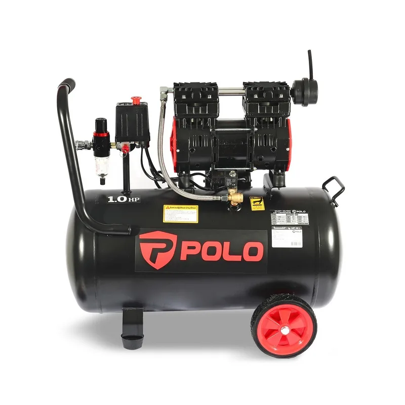 POLO ปั๊มลมออยล์ฟรี 1HP(4P) 50L รุ่น D7501-50 - Image 2