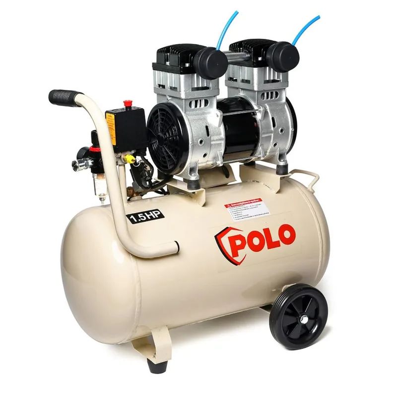 POLO ปั๊มลมออยล์ฟรี 1.5HP 50L รุ่น OFS11001-50 - Image 3