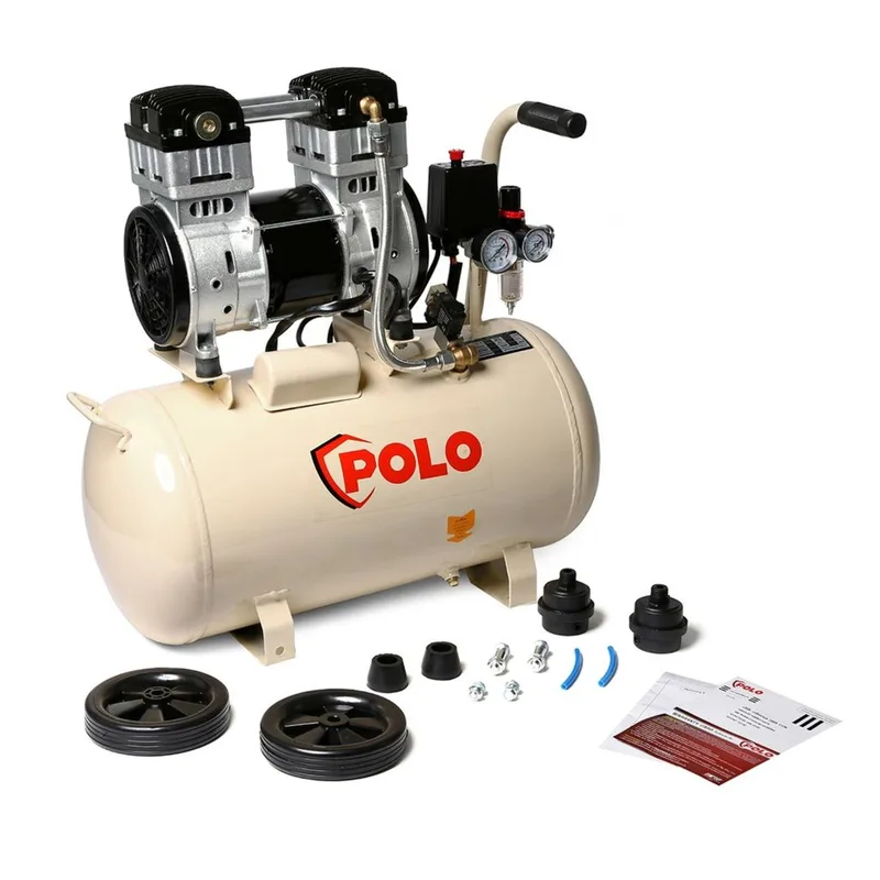 POLO ปั๊มลมออยล์ฟรี 1.5HP 50L รุ่น OFS11001-50 - Image 5