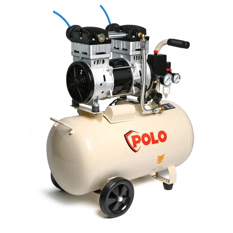 POLO ปั๊มลมออยล์ฟรี 1.5HP 50L รุ่น OFS11001-50