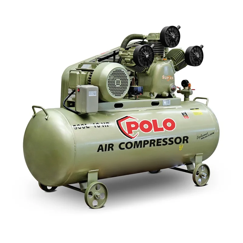 POLO ปั๊มลมขับสายพาน 10HP500L-3PH รุ่น SGJ-3095-500