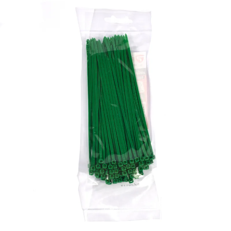 POLO เคเบิ้ลไทร์เขียว 8" (100PC/PA) รุ่น PL-200IGN - Image 3