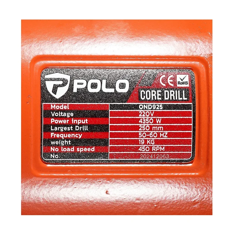 POLO เครื่องเจาะคอริ่ง ขนาด 10" รุ่น OND-925 - Image 7