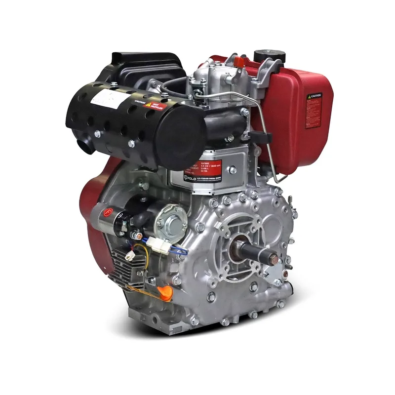 POLO เครื่องยนต์ดีเซลสตาร์ทไฟฟ้า 9.0HP รุ่น DX186E - Image 3