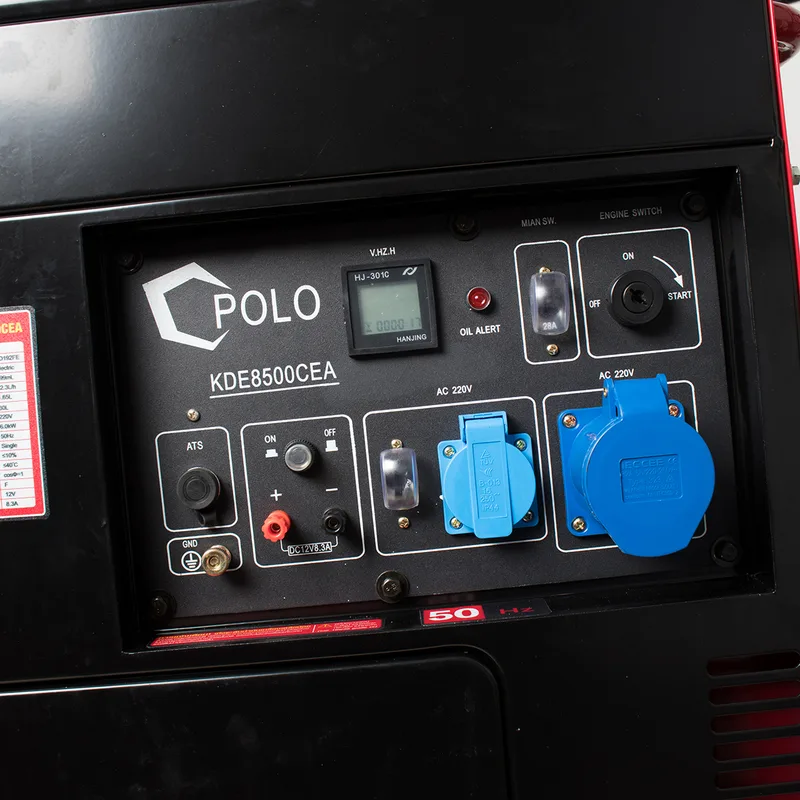 POLO เครื่องปั่นไฟดีเซล 6.5 KW รุ่น KDE8500CEA - Image 3