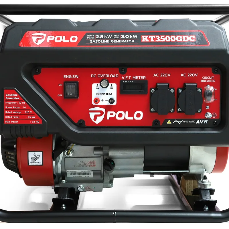 POLO เครื่องปั่นไฟ 2.8 KW (รุ่น G) รุ่น KT3500GDC - Image 4