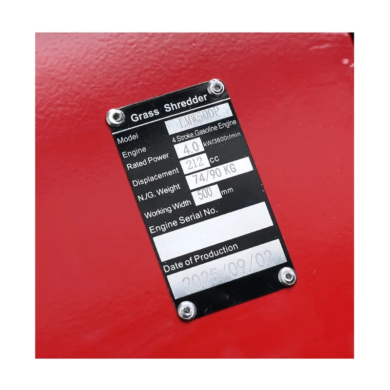 POLO เครื่องสับหญ้าวัชพืช 7.0 HP รุ่น LMW500P - Image 7