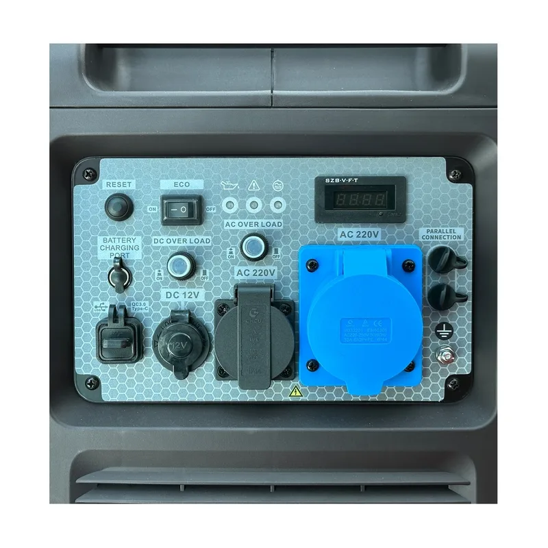 POLO เครื่องปั่นไฟอินเวอร์เตอร์ 5.5KW รุ่น P6250IES - Image 5