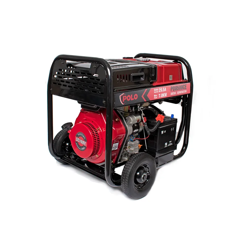 POLO เครื่องปั่นไฟ ดีเซล 6.5 KW รุ่น PD8500CE - Image 3