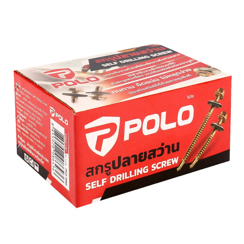 POLO สกรูปลายสว่าน รุ่น #10X2-1/2" - Image 7