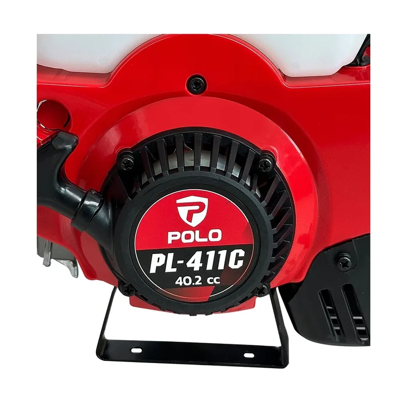 POLO ตัดหญ้าสะพายข้าง 2 จังหวะ สีแดง รุ่น PL-411C - Image 5