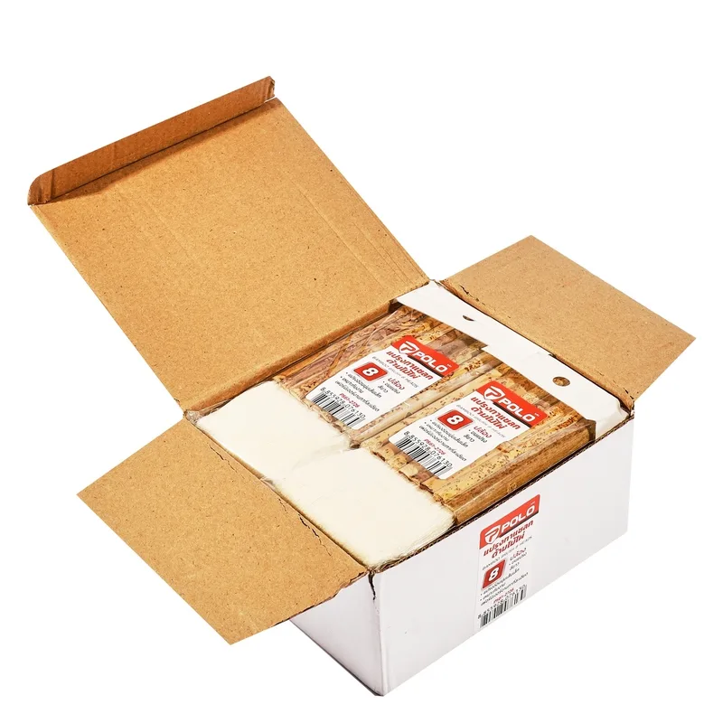 POLO แปรงทาสีไม้ไผ่ 8 ปล้อง (12PCS/BOX) - Image 4